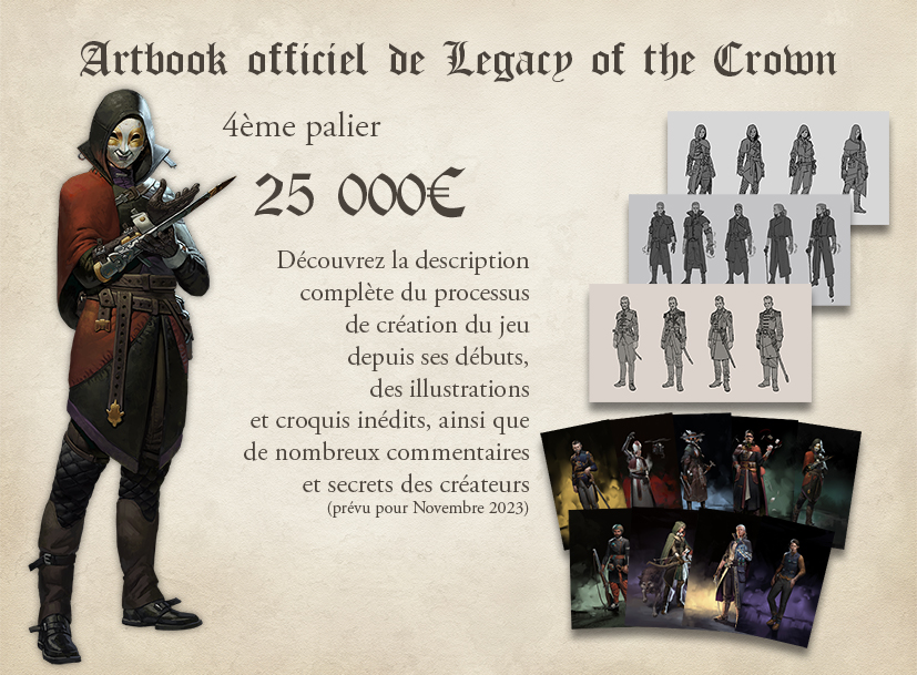 Artbook officiel de Legacy of the Crown