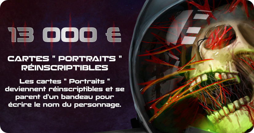 Cartes portraits réinscriptibles