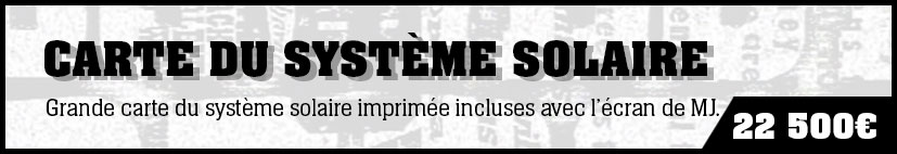 Carte du système solaire