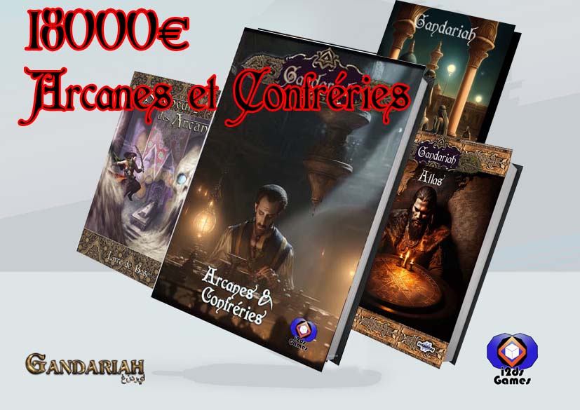 Livre de Base + Balad al-Jamah + Atlas + Supplément Arcanes & Confréries