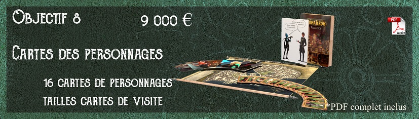 16 cartes de personnages principaux de la ville taille carte de visite