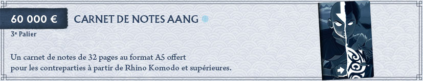 3e palier - Carnet de Notes Aang A5