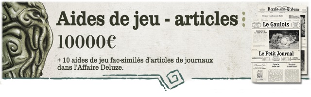 Aides de jeu - articles