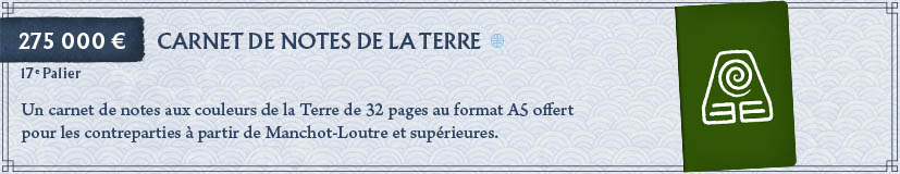 17e palier - Carnet de notes de la Terre