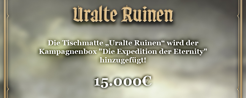 1 Tischmatte  - Uralte Ruinen