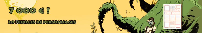 Feuilles de personnages