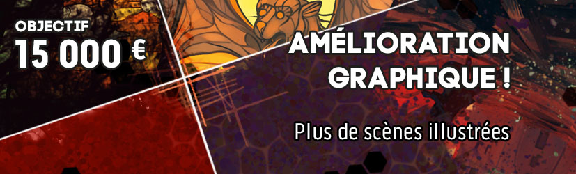 Amélioration graphique : plus de scènes illustrées