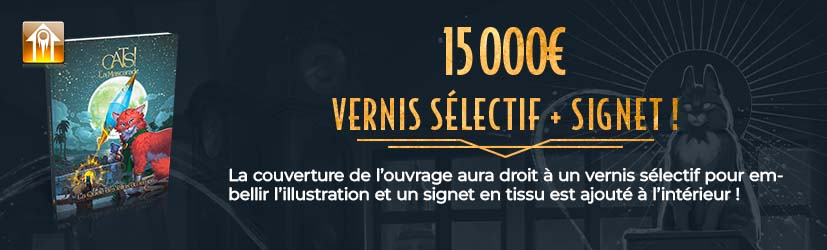 Vernis sélectif + signet