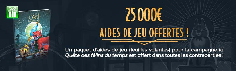 Aides de jeu offertes