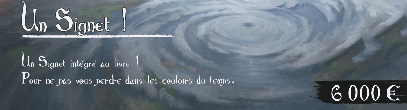 Un Signet intégré au livre !