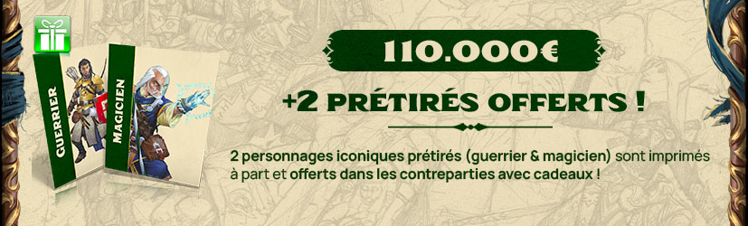 +2 prétirés offerts (8 au total)