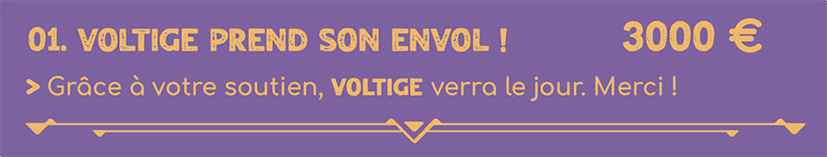 Palier 01 : Voltige prend son envol