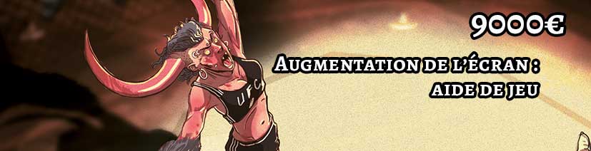 Palier 3 : augmentation écran : Aide de jeu