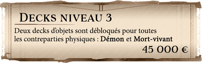 2 Decks Démon Mort-vivant