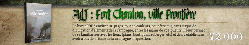 AdJ : Fort Chardon, ville frontière