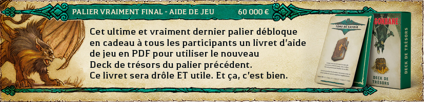 Ultime et vraiment dernier palier!