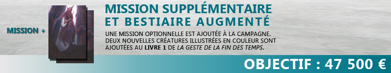 Mission supplémentaire et bestiaire augmenté 2