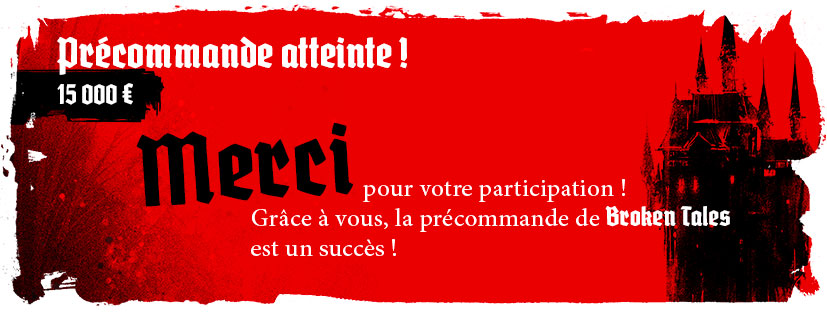 Précommande atteinte!