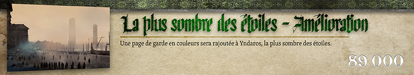 Amélioration Yndaros : Page de garde