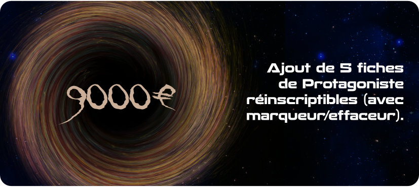 Fiches de protagoniste réinscriptibles