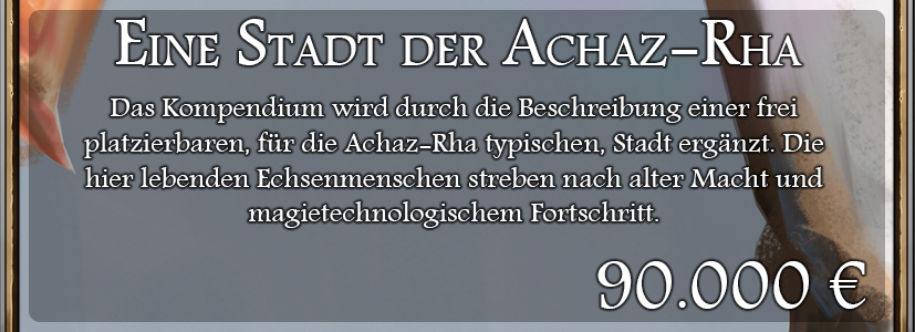 Eine Stadt der Achaz-Rha