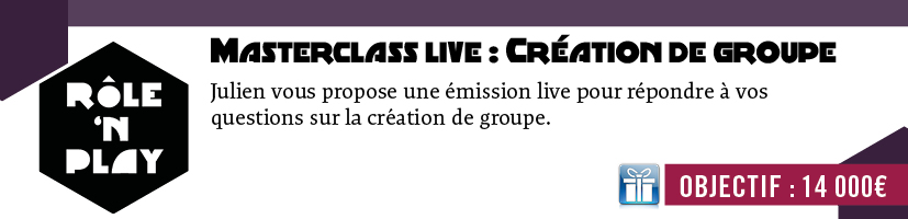 Masterclass en live de Julien: Création de groupe