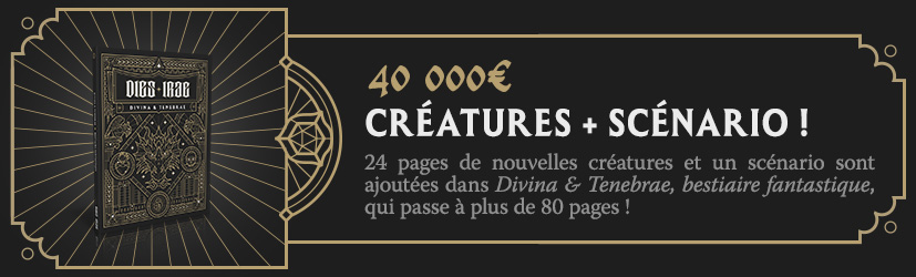 créatures bestiaire + scénario