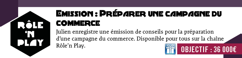 Emission Conseils de Julien: Préparer une campagne du commerce