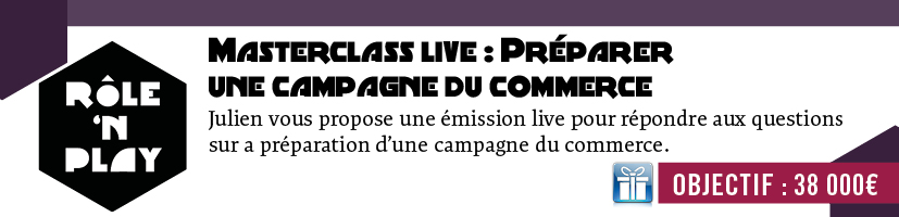 Masterclass en live de Julien: Préparer une campagne du commerce.