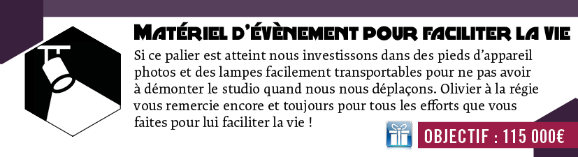 Du matériel d'évènement pour faciliter la vie de la régie