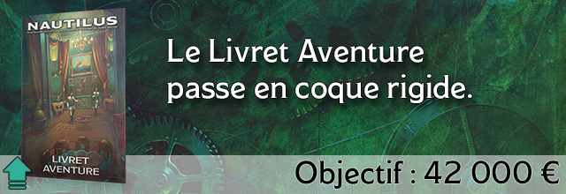 Palier 19 : Le recueil de scénario passe en coque rigide.