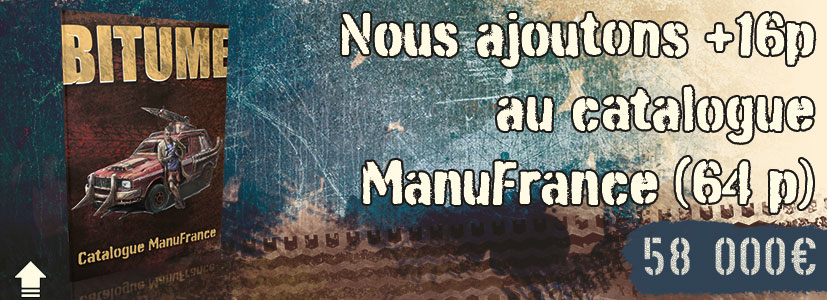 18. Nous ajoutons 16 pages au catalogue ManuFrance