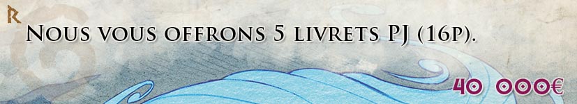 7. Goodies des dieux : Livret du joueur 16 pages x5