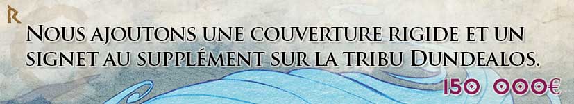 29. Nous ajoutons une couverture rigide et un signe au supplément sur la tribu Dundealos