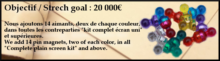14 aimants supplémentaires