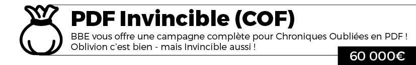 PDF d'Invincible (Campagne Chroniques Oubliées) offert !