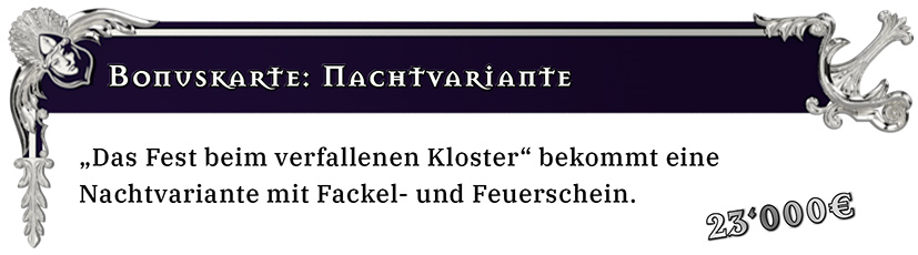 Bonuskarte: Nachtvariante