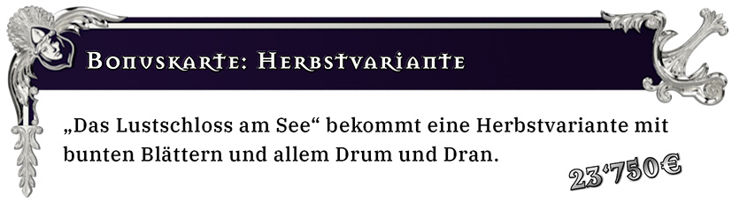 Bonuskarte: Herbstvariante