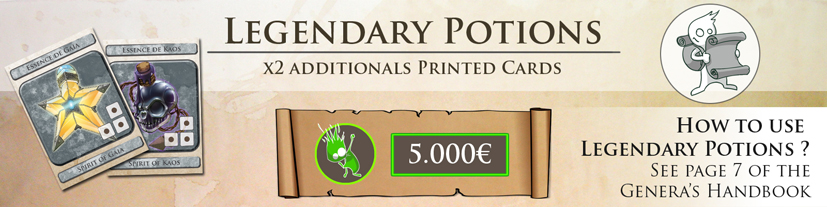 Potions Légendaires