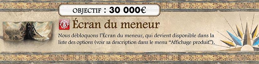 3/ Ecran du MJ (option)