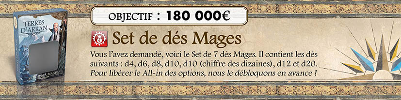 18/ Set de dés Mages