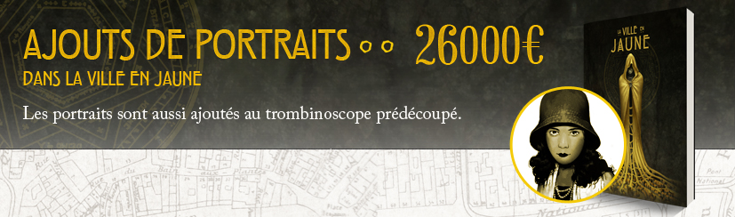 Ajout de portraits dans la Ville en Jaune