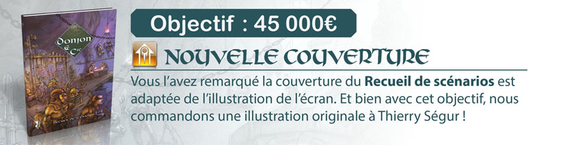 4.5/ Couverture originale Thierry Ségur pour le Recueil de scénarios