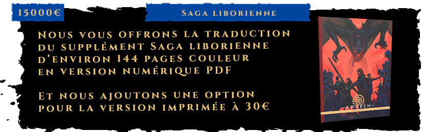 Objectif 7 : Supplément Saga liborienne offert en PDF + option à 30€