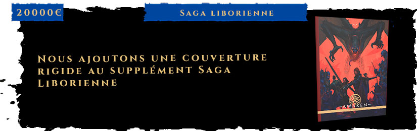 Objectif 10 : Couverture rigide supplément Saga liborienne