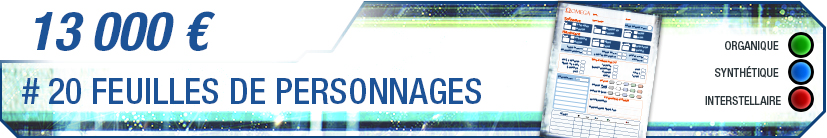 Feuilles de personnages