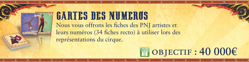 3/ Cartes de PNJ