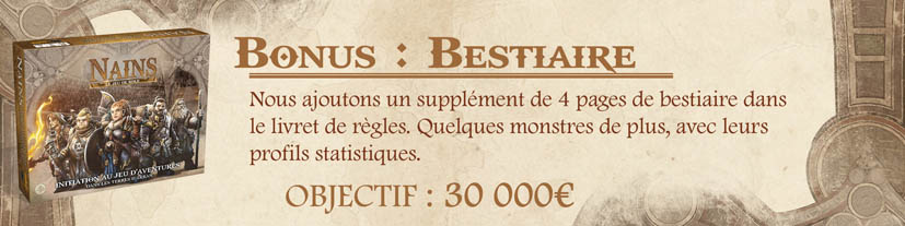Bestiaire bonus