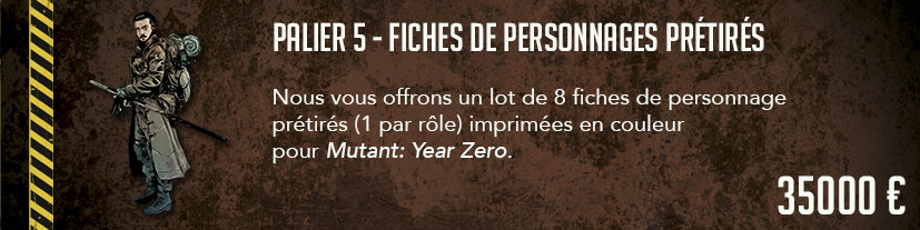 8 Prétirés offerts