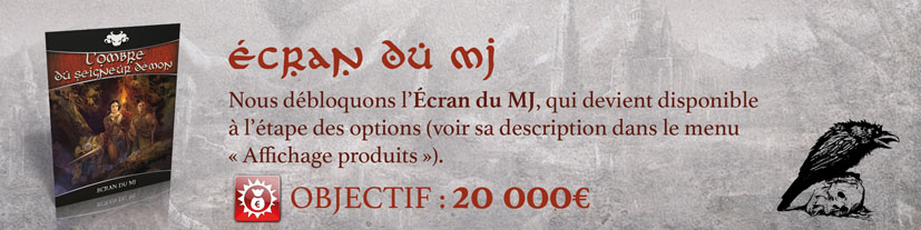 Ecran du MJ (option)